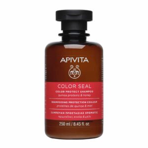 Apivita Color Seal Shampoo Σαμπουάν Προστασίας Χρώματος με πρωτεΐνες κινόα & μέλι 250ml