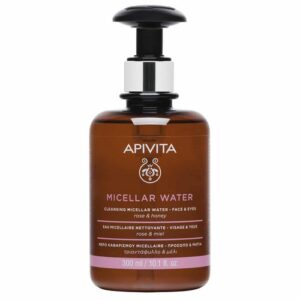 ΝΕΡΟ ΚΑΘΑΡΙΣΜΟΥ MICELLAR ΓΙΑ ΠΡΟΣΩΠΟ & ΜΑΤΙΑ με τριαντάφυλλο και μέλι *