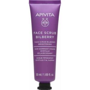 Apivita Scrub απολέπισης για Λάμψη με μύρτιλο 50ml