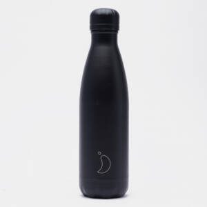 Chilly's Original Water Bottle Matte Black- 500ml