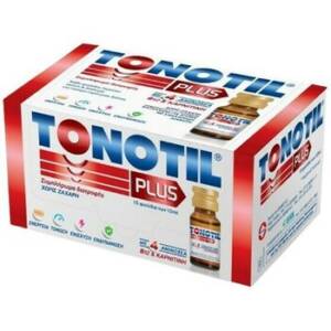 TONOTIL - PLUS με Καρνιτίνη και 4 Αμινοξέα 10ml X 15 φιαλίδια