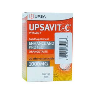 UPSA Upsavit C 1000mg 20 αναβράζοντα δισκία Orange
