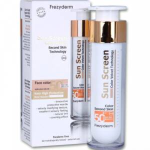 Frezyderm Sun Screen Color Velvet Face Cream SPF50+ 50ml