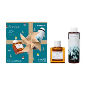Korres Spread Joy Vetiver Root Eau De Toilette 50ml + Αφρόλουτρο 250ml
