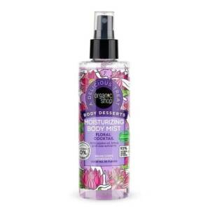 Nature Siberica Organic Shop Body Desserts Floral Cocktail, Ενυδατικό Body Mist, 200ml