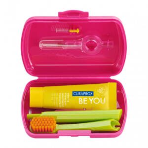 Curaprox travel set κοκκινο