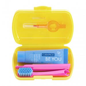 Curaprox Travel Set κίτρινο