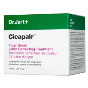 DR. JART+ Cicapair Tiger Grass Color Correcting Treatment, Κρέμα Προσώπου που Εξουδετερώνει Άμεσα την Ερυθρότητα & Εξομαλύνει τον Τόνο της Επιδερμίδας 30ml