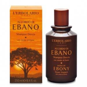 L'erbolario Αφρόλουτρο Σαμπουάν Accordo di Ebano 250ml