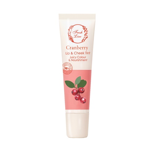 Fresh Line Lip & Cheek Tint Cranberry 10ml