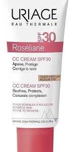 Uriage Roseliane CC Visible Redness Neutralizing Tinted Care SPF30 - Medium Tint , 40ml