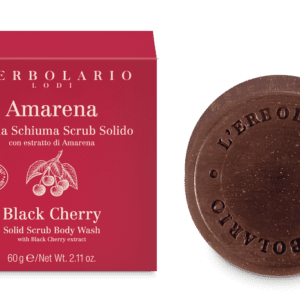 L'Erbolario Amarena Solid Scrub Body Wash 60g