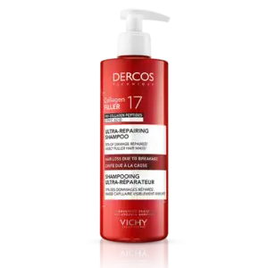 Vichy Dercos Collagen Filler 17 Shampoo -Ultra Repairing - Σαμπουάν για Ενδυνάμωση Μαλλιών  400ml