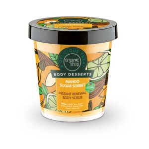 BODY DESSERTS MANGO SUGAR SORBET INSTANT RENEWAL BODY SCRUB, 450