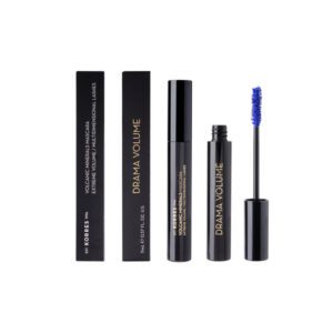 KORRES BLACK VOLCANIC MINERALS Drama Volume Mascara Bright Blue