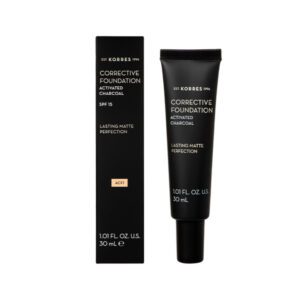 KORRES ACTIVATED CHARCOAL Corrective Foundation ACF1