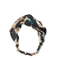 Medisei Dalee Hair Ties Χακί Λεοπάρ Κορδέλα Μαλλιών, 1τμχ
