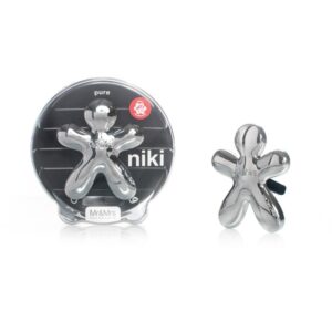Mr & Mrs Fragrance Αρωματικό αυτοκινήτου Niki Fresh Air, Frosted Silver